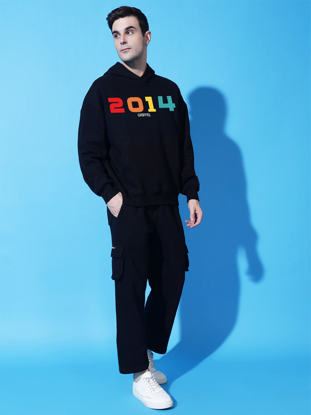 2014 GRIFFEL GRIFFEL CLUB cotton fleece oversized tracksuit