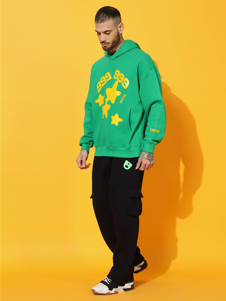 999 star green Oversized Tracksuit