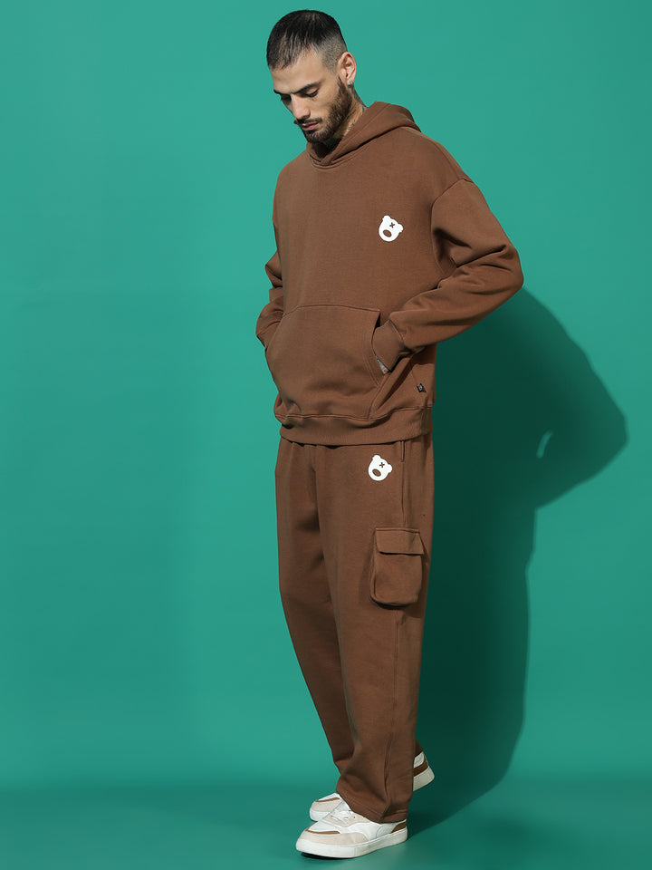 LOGO Printed Oversized Tracksuit