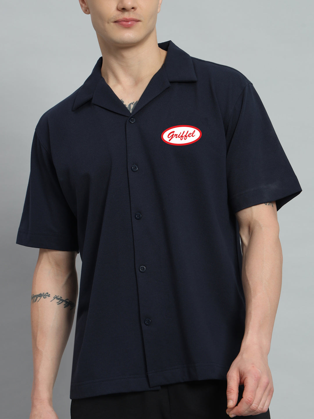 Cafe Cotton Bowling Shirt 🍽️