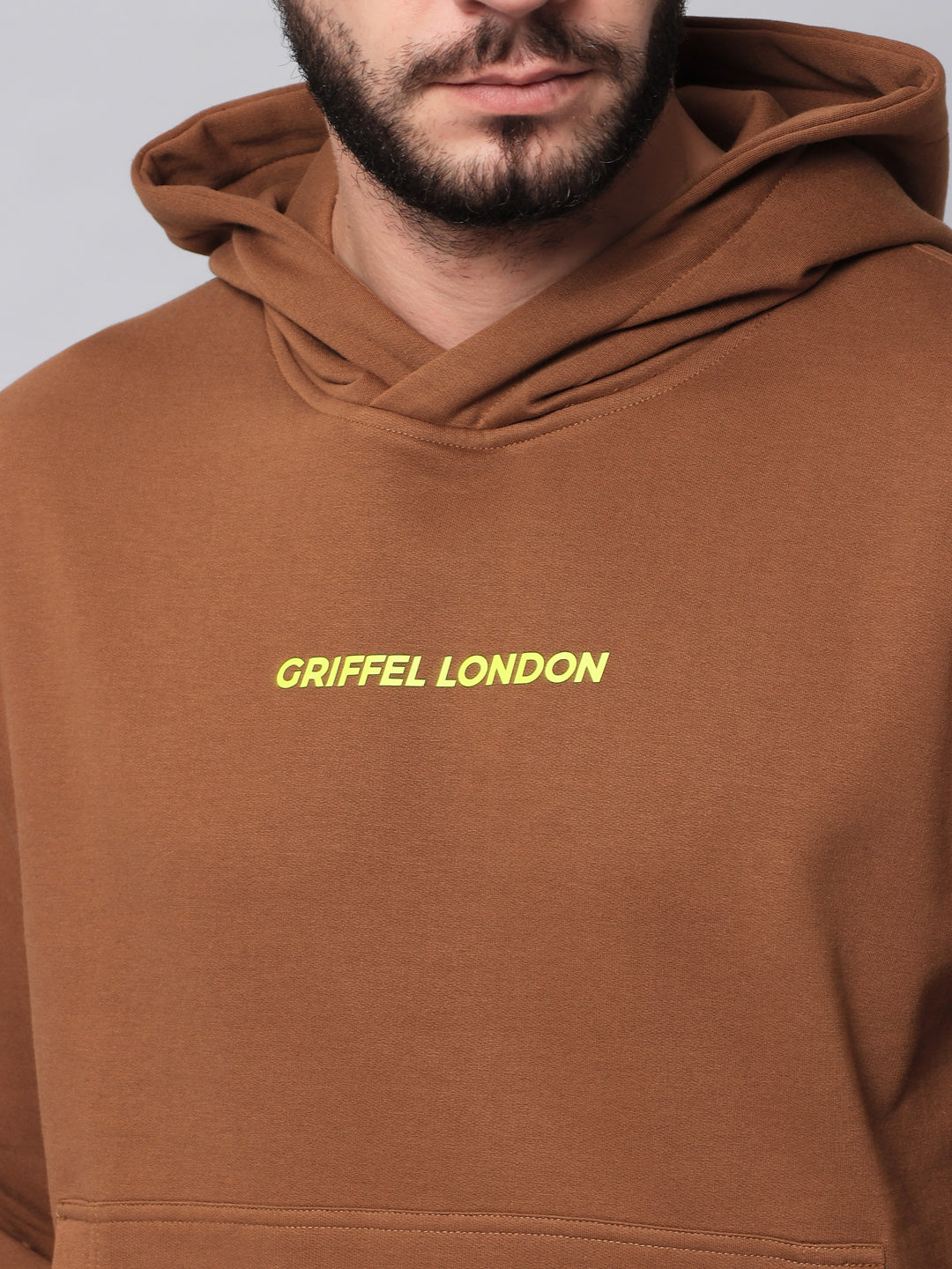 Griffel London Print Regular Fit Hoodie