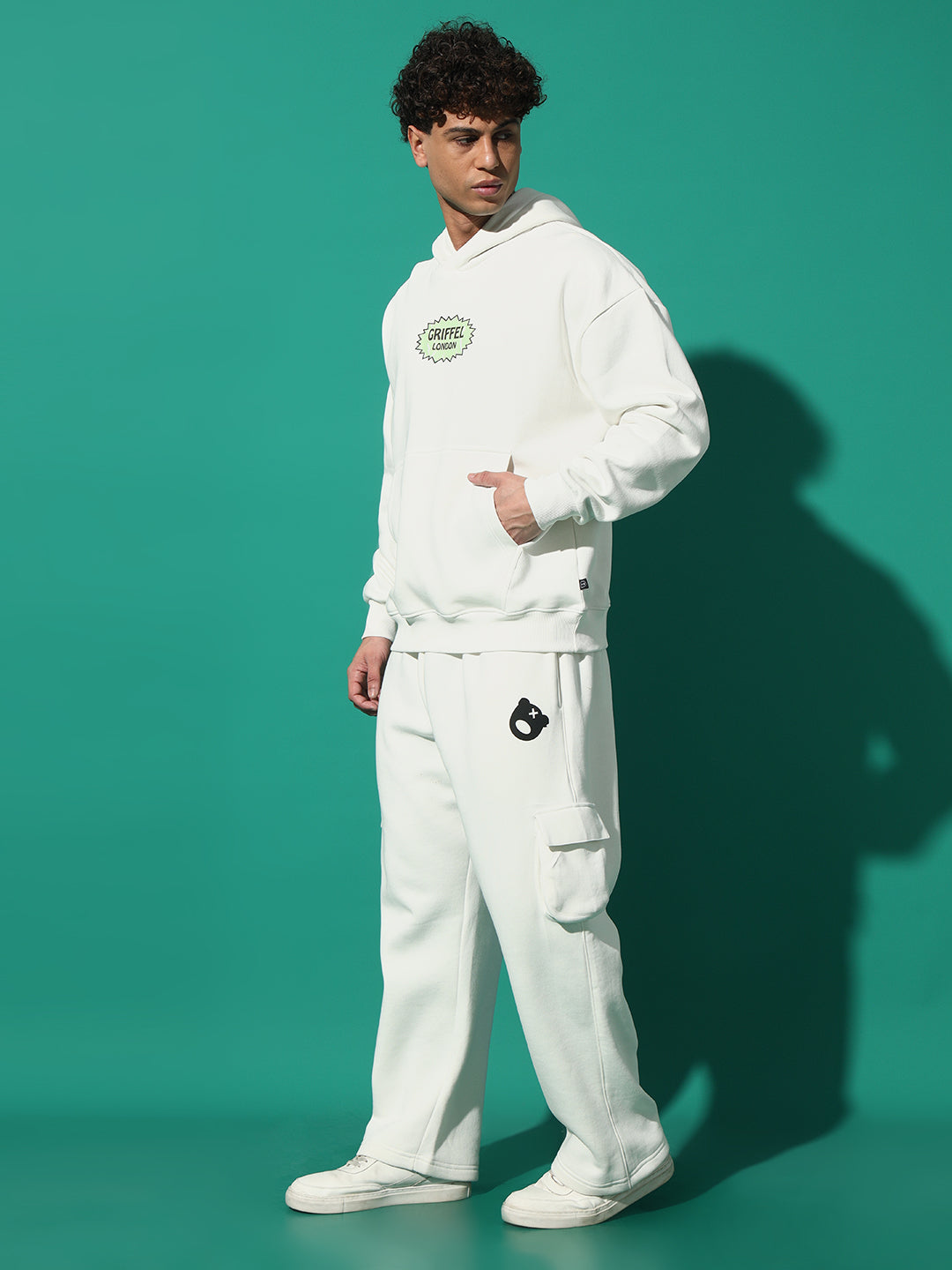 chilli green Oversized Tracksuit