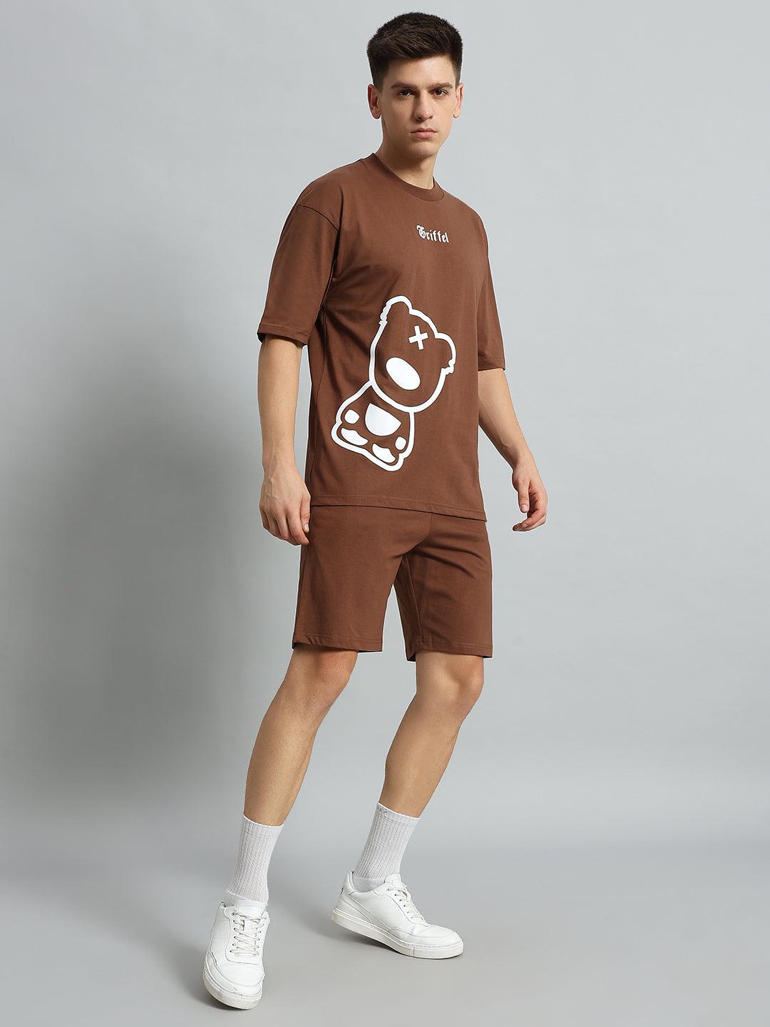 PUFF TEDDY T-shirt and Shorts Set