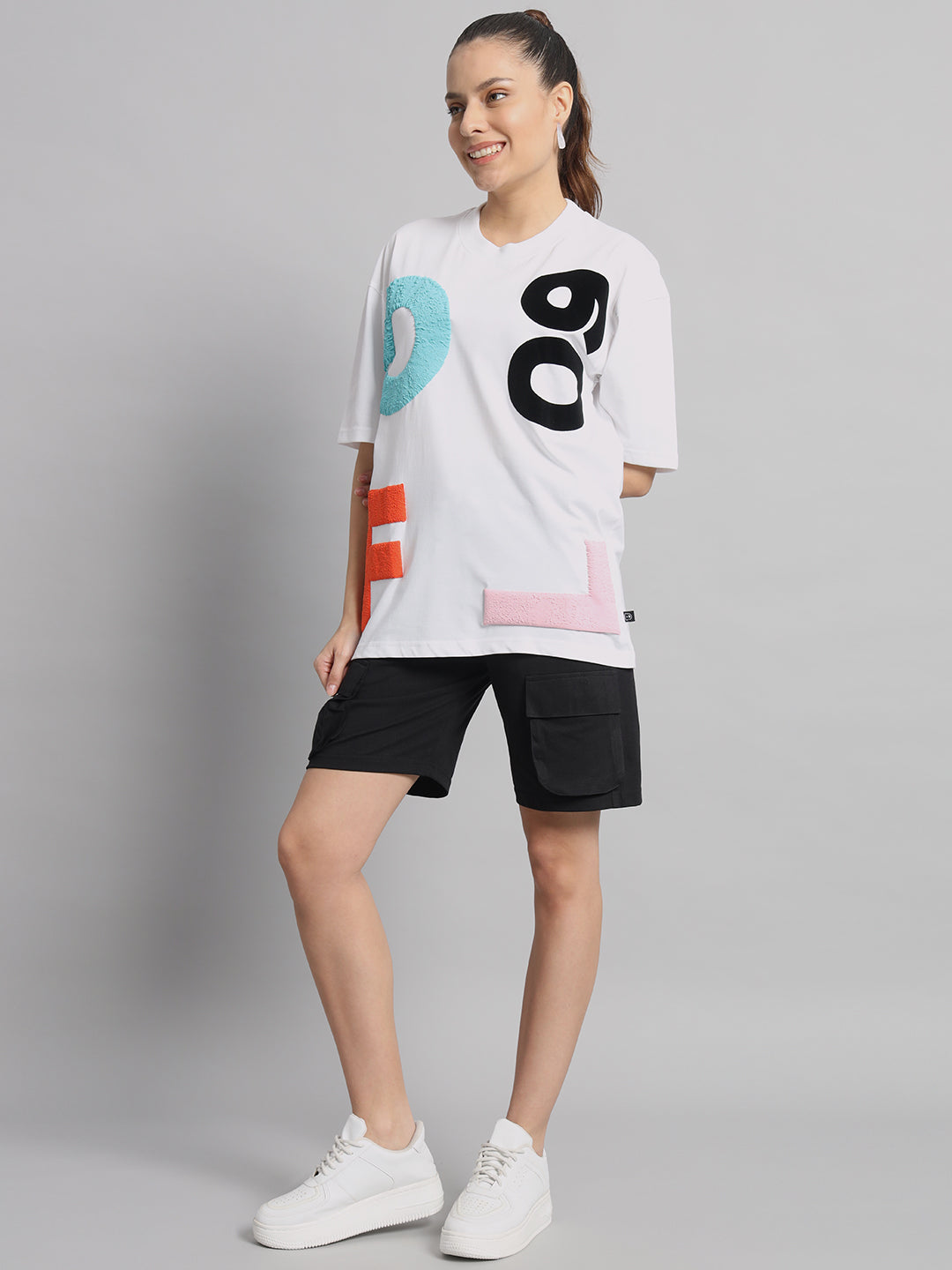 GFL09 Women T-shirt and Short Set