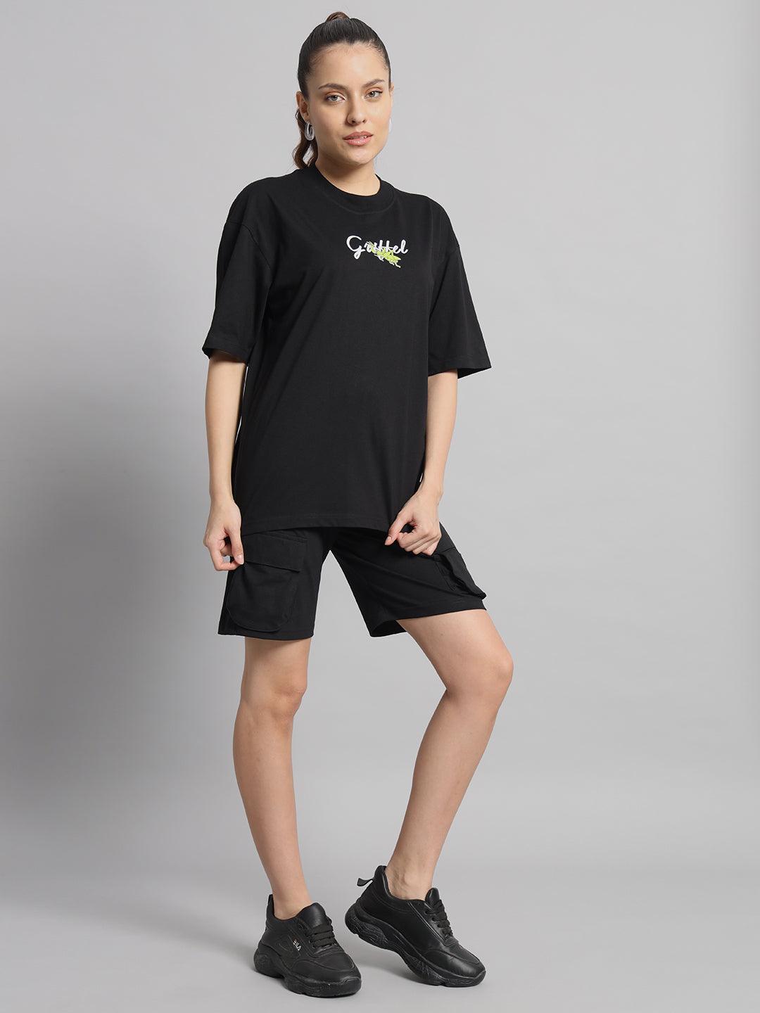 GRIFFEL Women T-shirt and Short Set