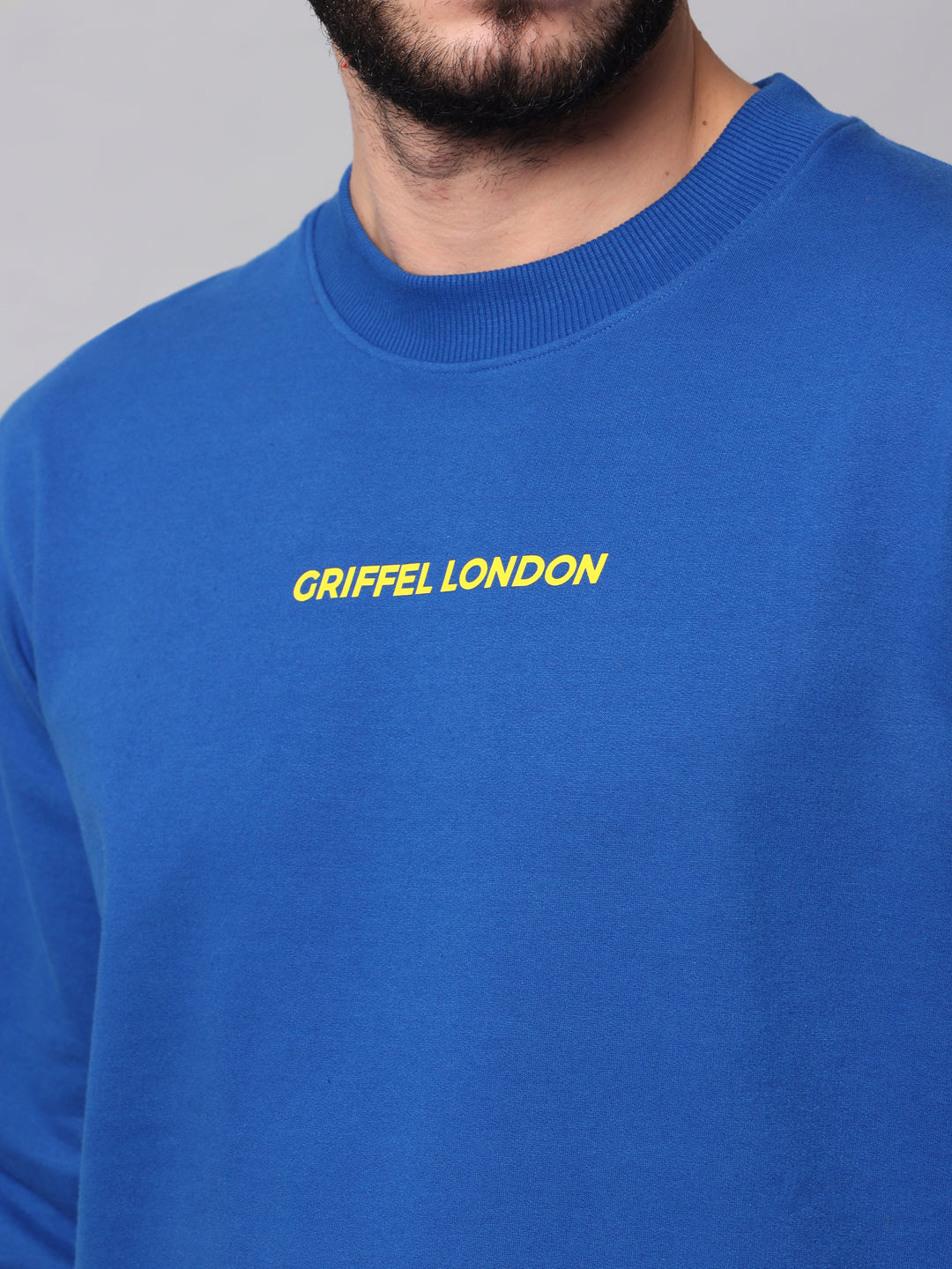 Griffel London Print Regular Fit Sweatshirt