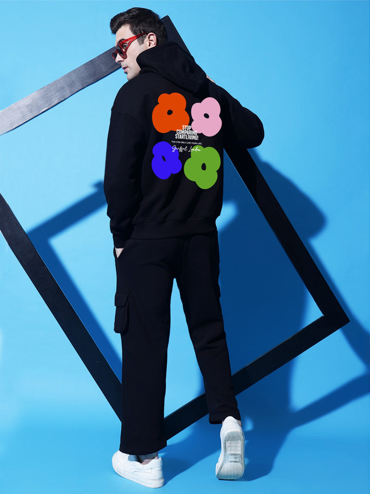 START LIVING GRIFFEL CLUB cotton fleece oversized tracksuit