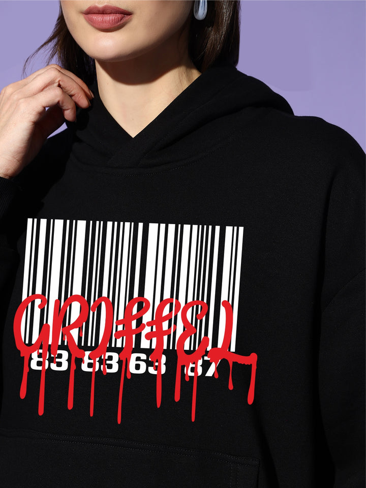 BARCODEGRIFFEL CLUB cotton fleece oversized tracksuit