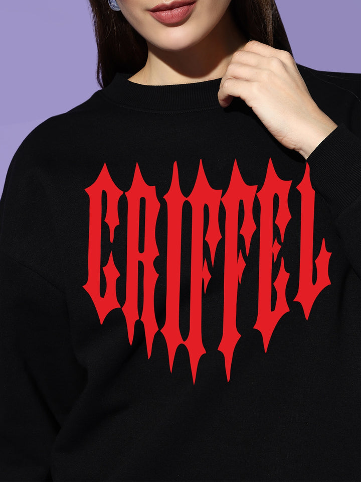 FLAMECORE GRIFFEL CLUB cotton fleece oversized tracksuit