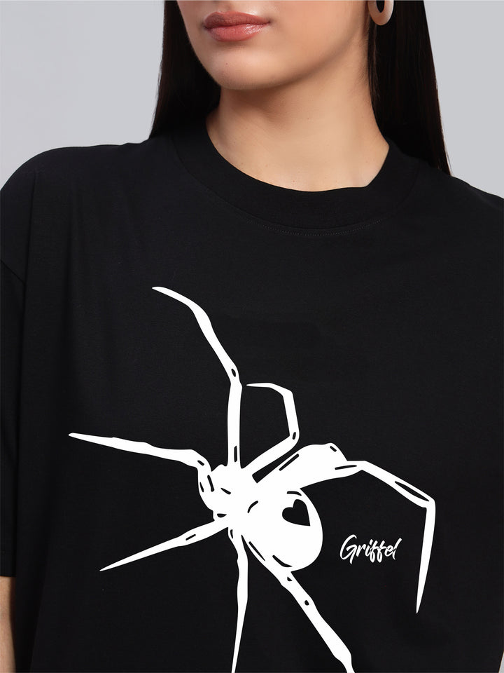 BIG SPIDER OVERSIZED Cotton T-SHIRT 🕷️