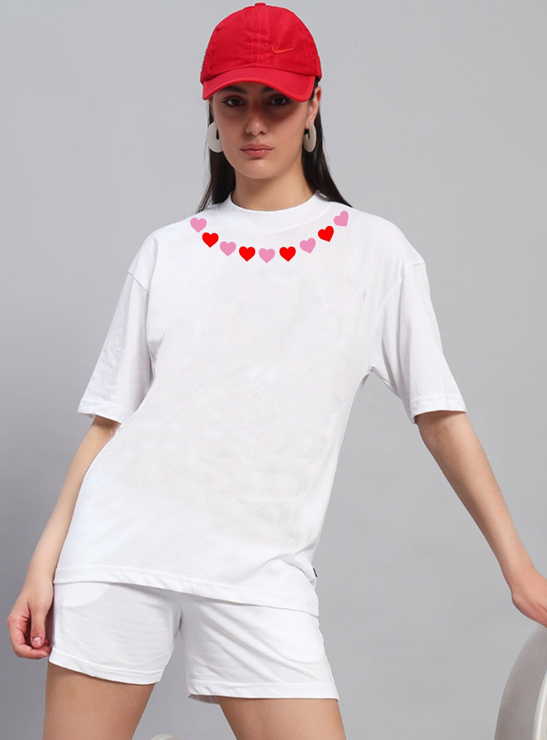 The "Love Choker" Oversized T-shirt and Co-ord Set 💌