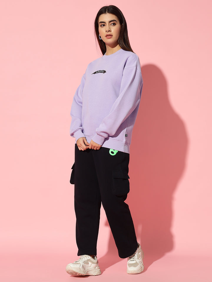 GRIFFEL Oversized Round Neck Tracksuit