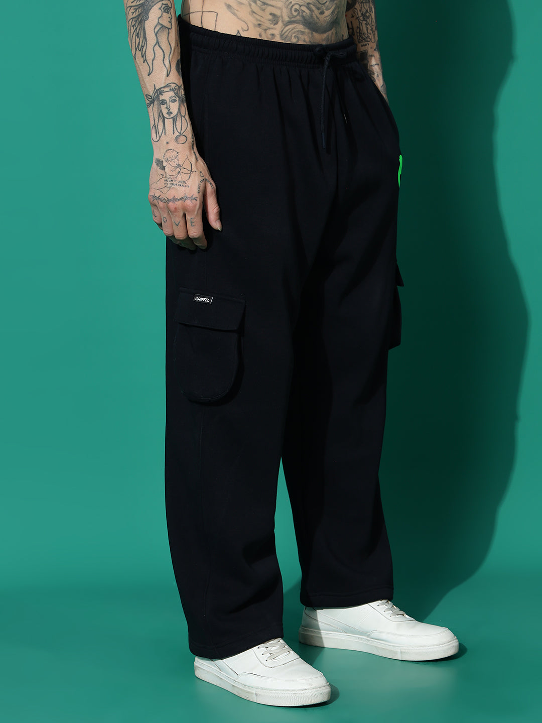 Box Pocket Oversized Trackpants