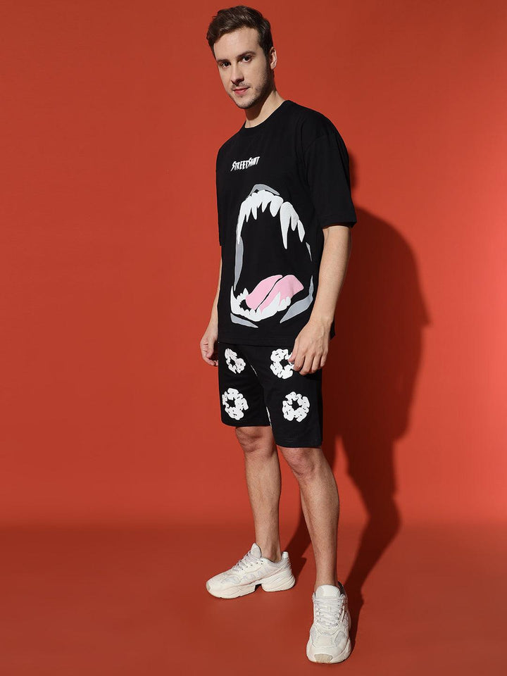 SHARK TEETH T-shirt and Shorts Set