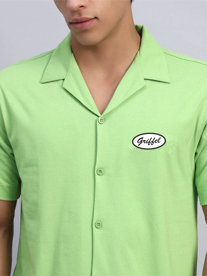 Cafe Cotton Bowling Shirt 🍽️