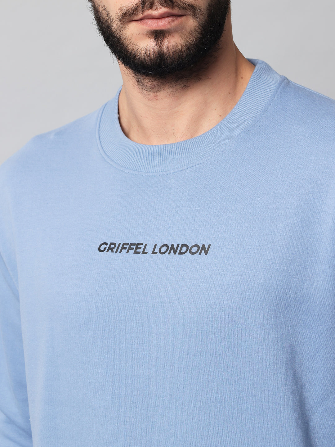 Griffel London Print Regular Fit Sweatshirt