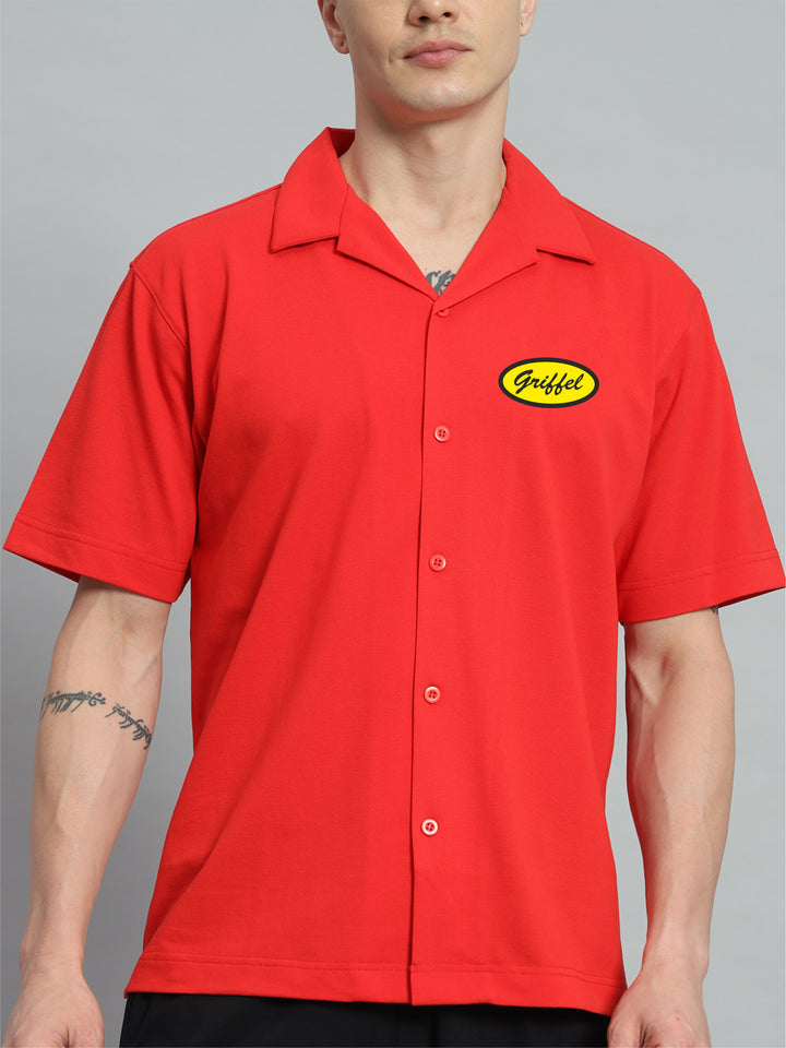 Cafe Cotton Bowling Shirt 🍽️