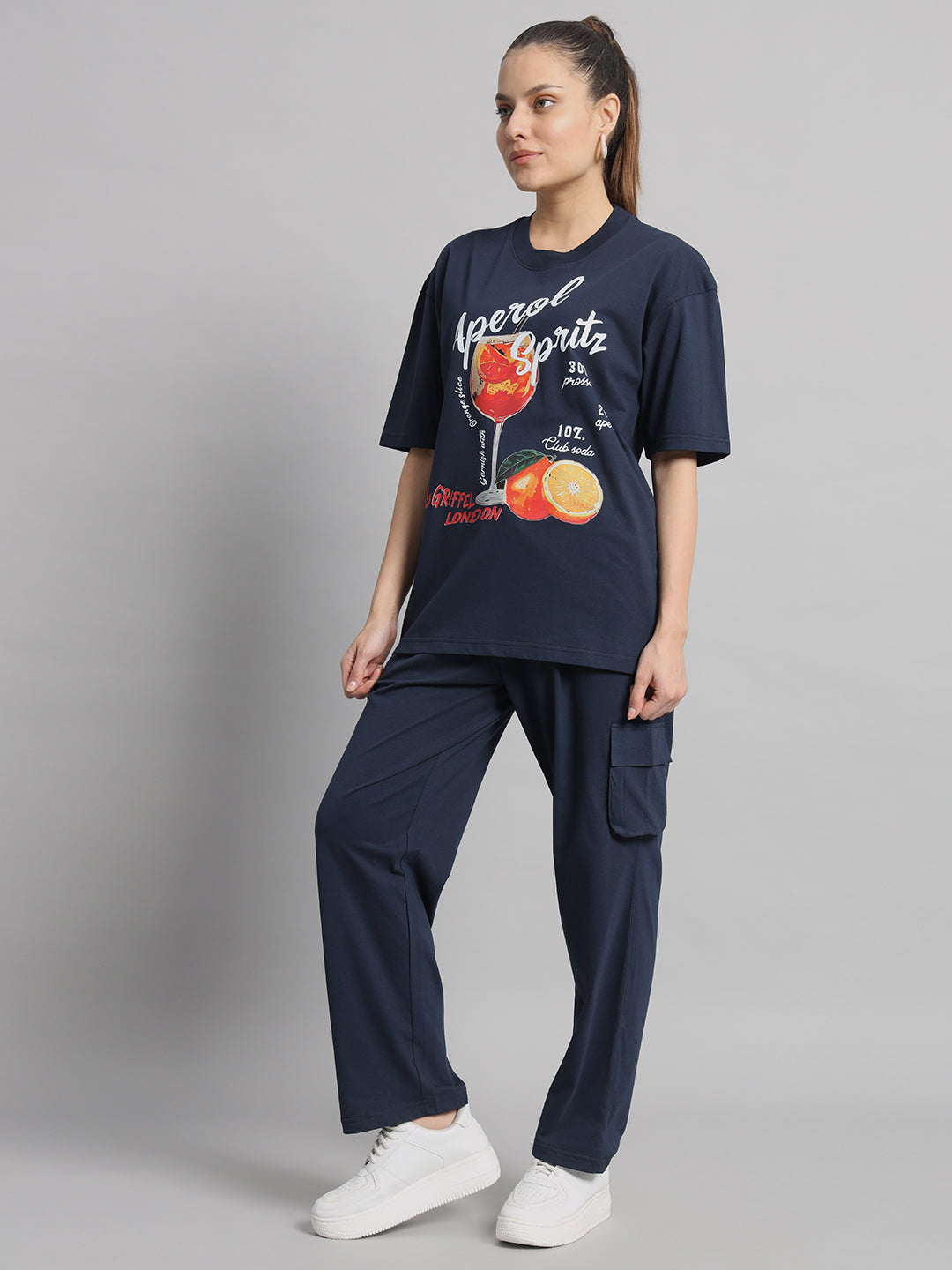 Cocktail T-shirt and Short Set