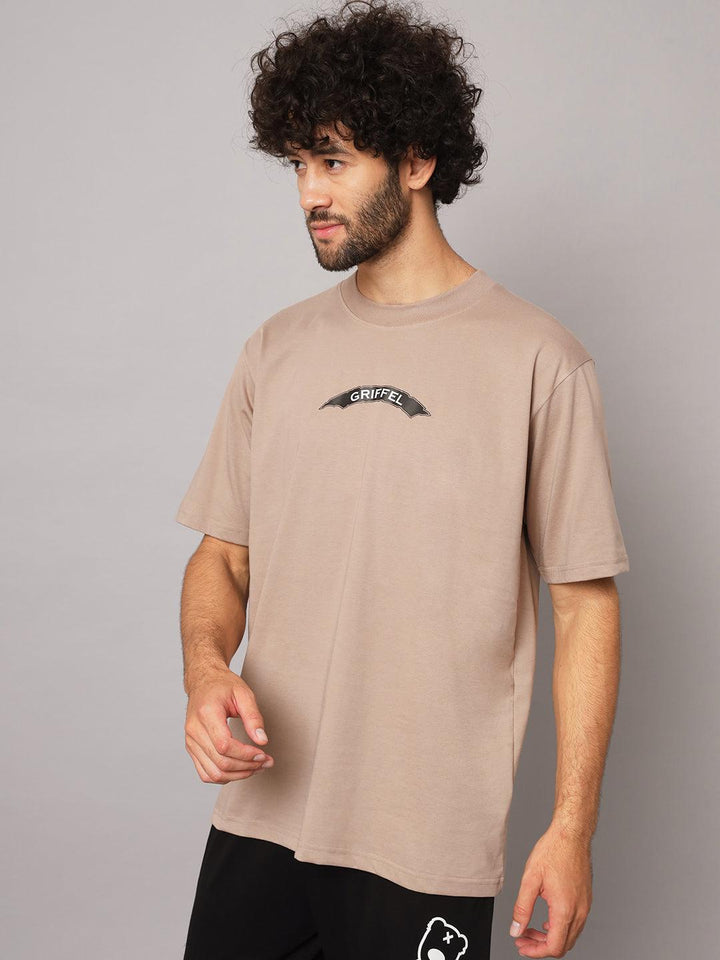 GRIFFEL Men EYE Black oversized T-shirt