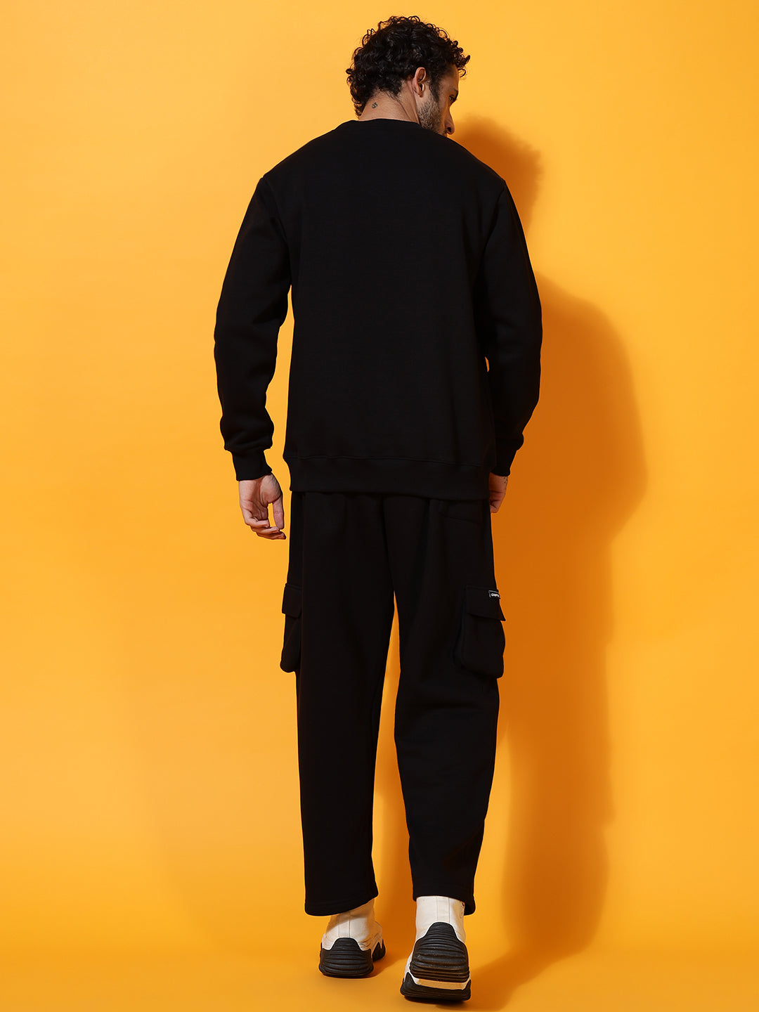 Teddy Printed Regular Fit Tracksuit