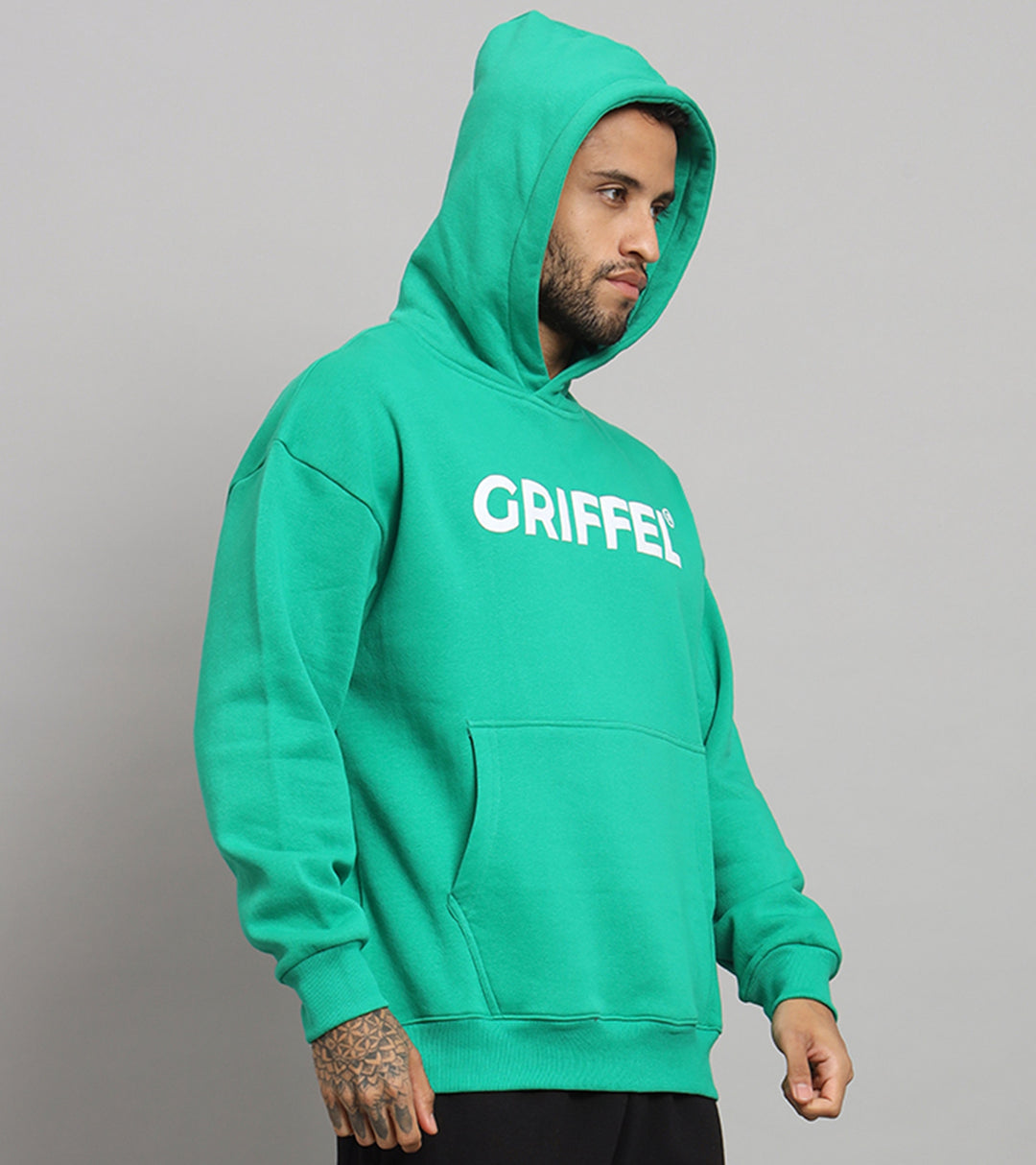 Registered Print Regular Fit Hoodie