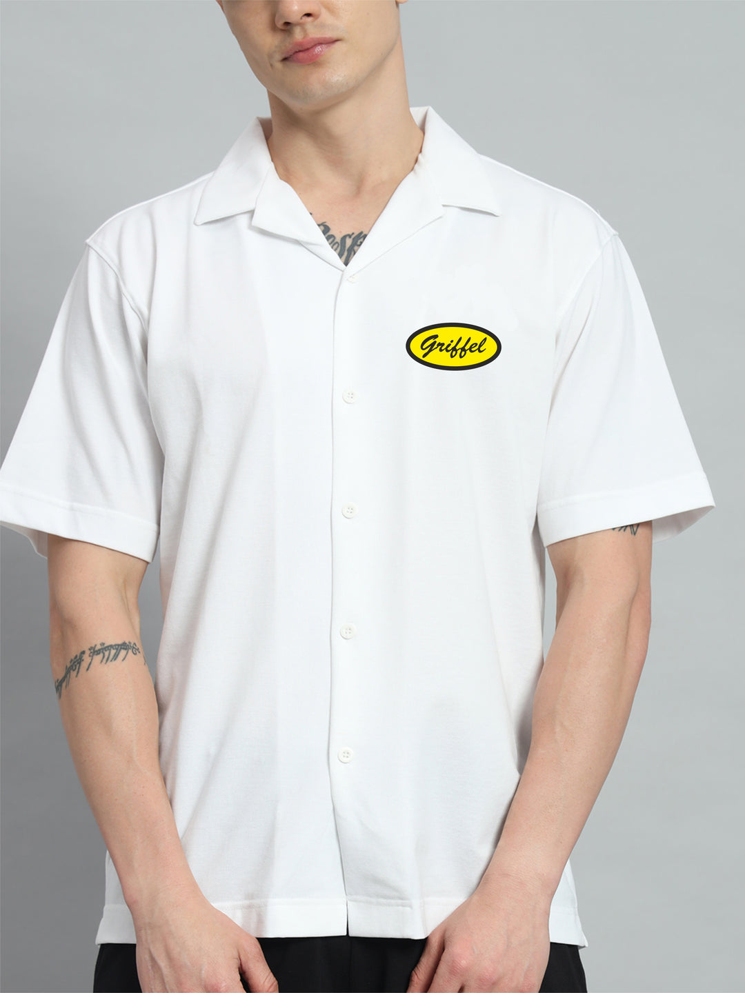 Cafe Cotton Bowling Shirt 🍽️