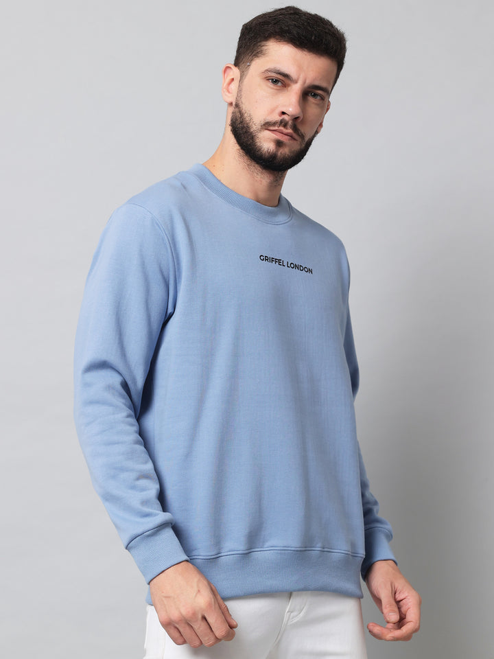 Griffel London Print Regular Fit Sweatshirt