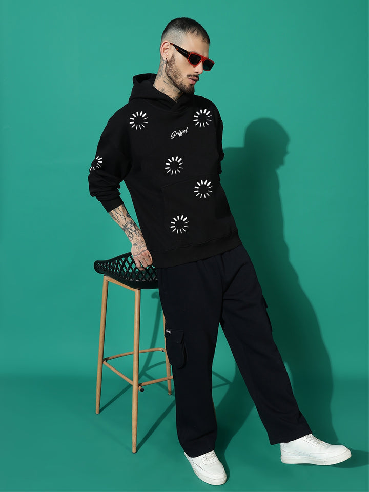 BUFFER GRIFFEL CLUB cotton fleece oversized tracksuit