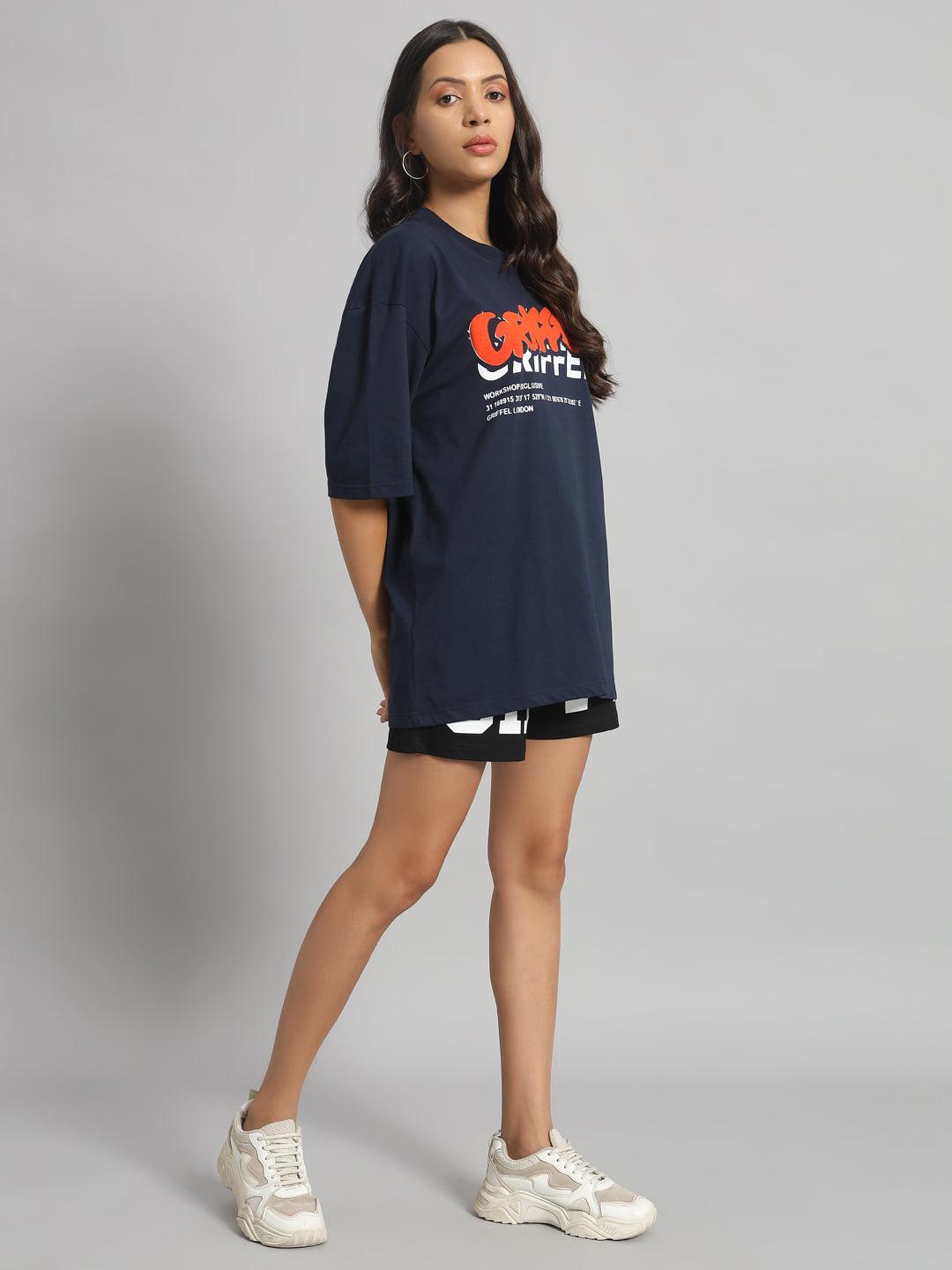 PUFF LOGO T-shirt and Short Set