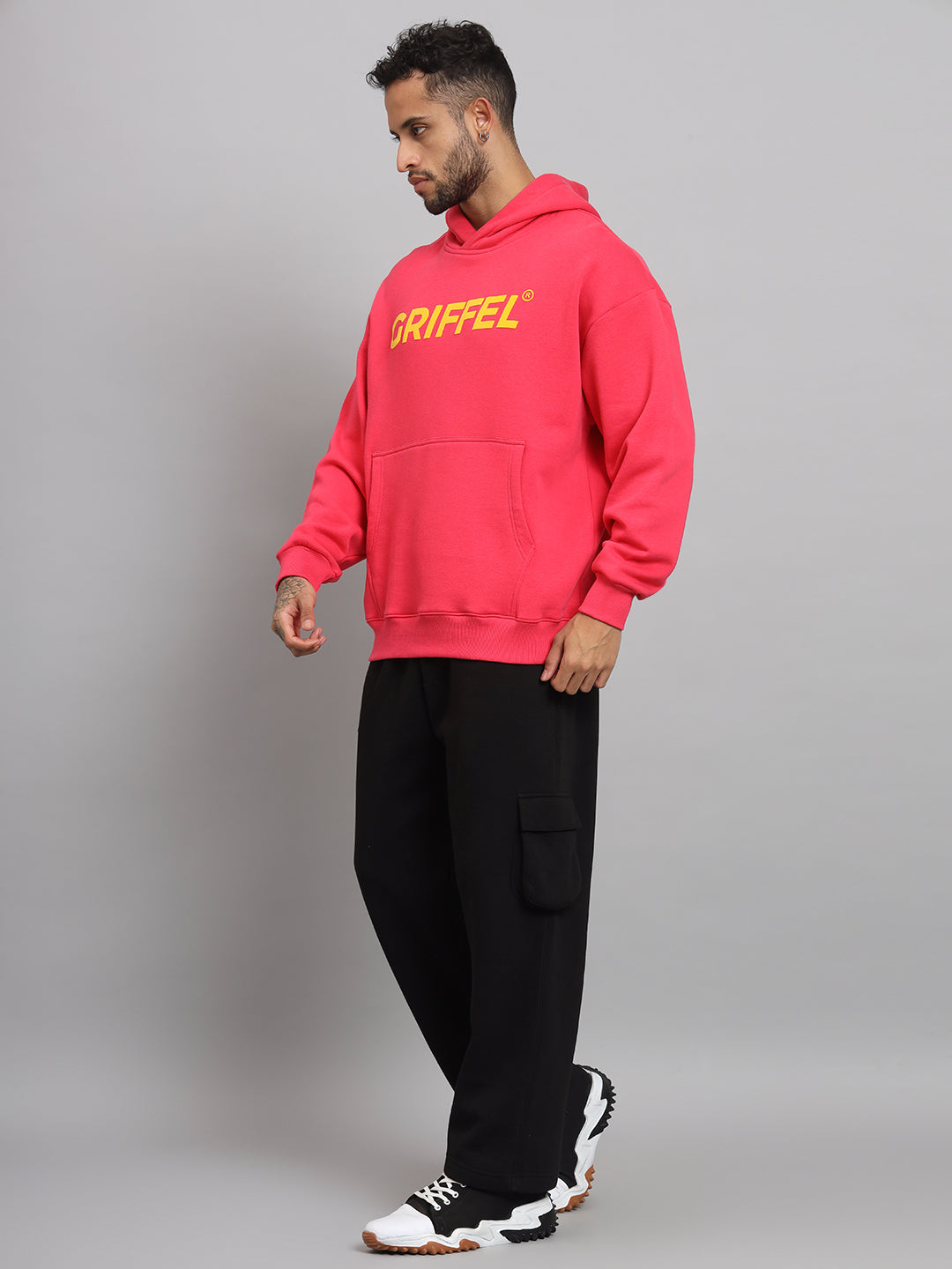 Registered Print Regular Fit Hoodie