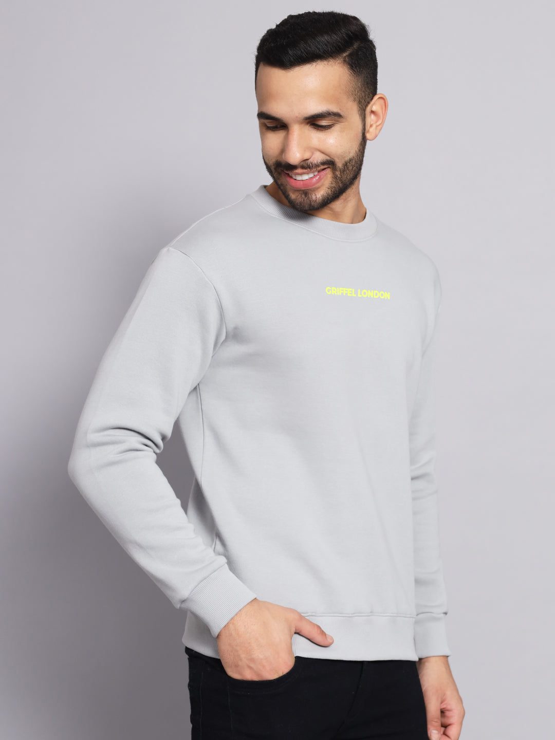 Griffel London Print Regular Fit Sweatshirt