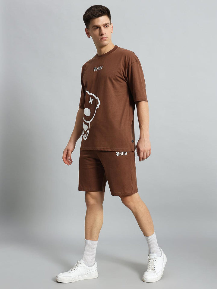 PUFF TEDDY T-shirt and Shorts Set