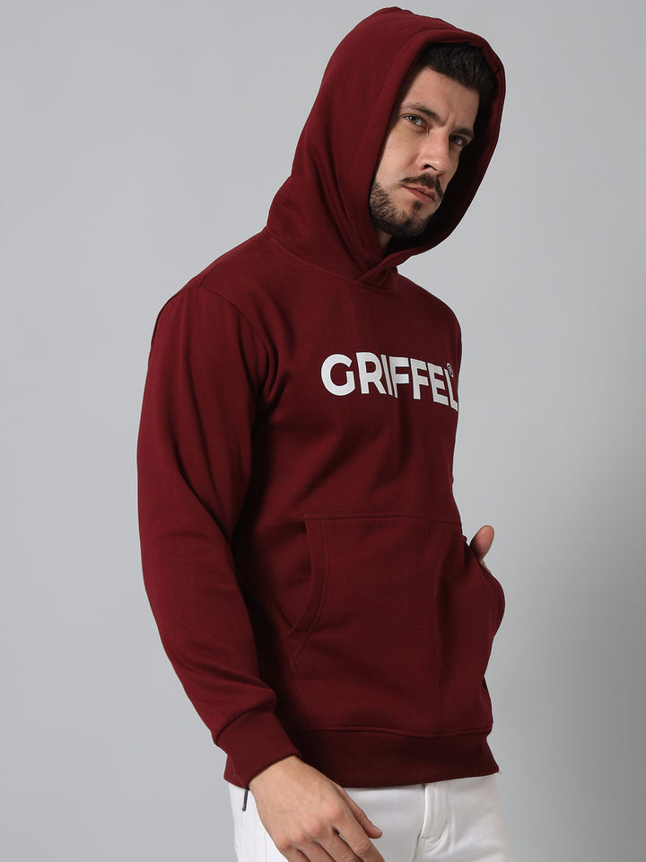 Registered Print Regular Fit Hoodie