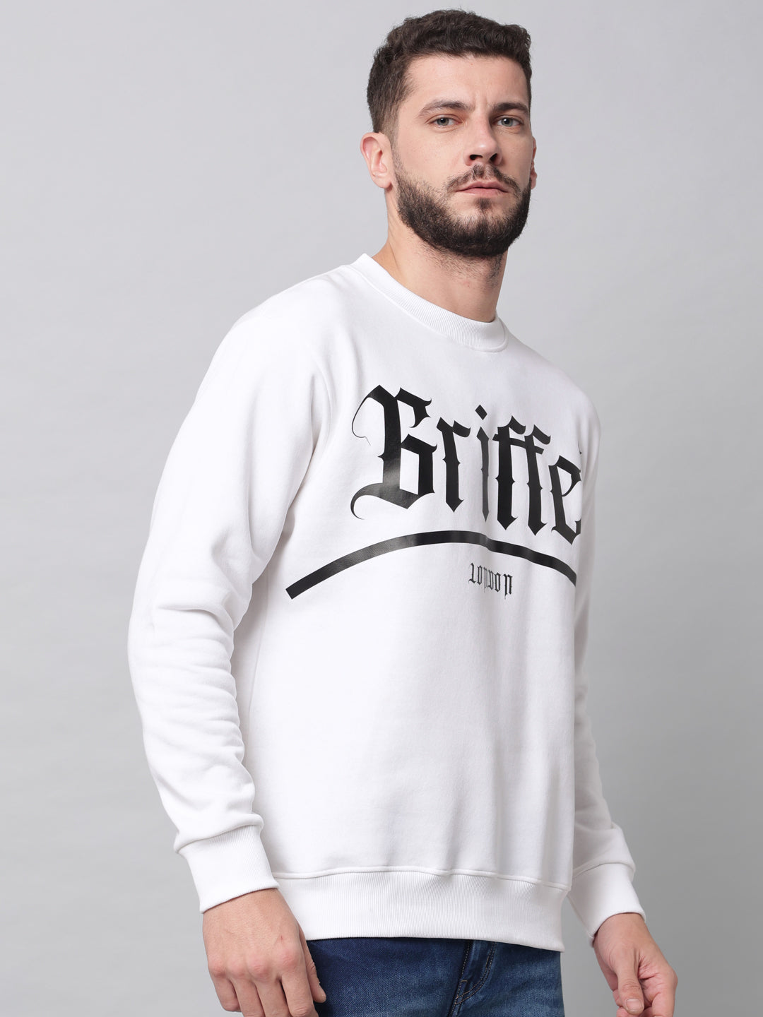 Griffel Print Regular Fit Sweatshirt