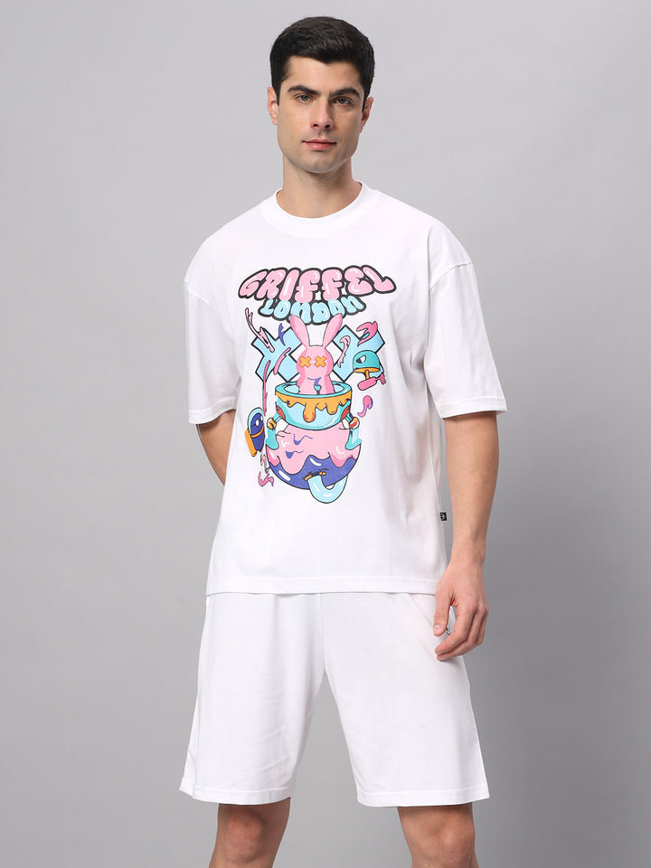 Bubble Bunny T-shirt and Shorts Set - griffel