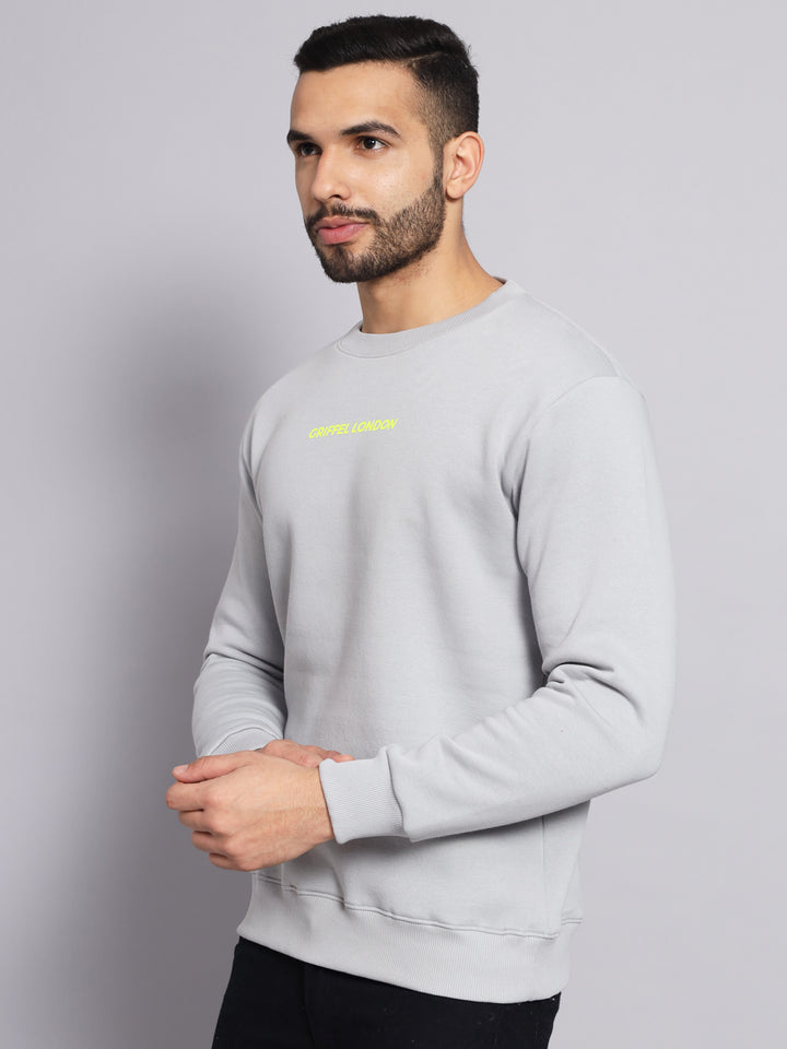 Griffel London Print Regular Fit Sweatshirt