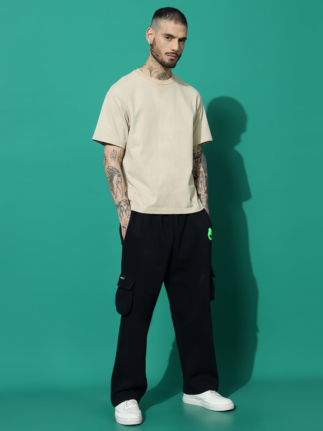 Box Pocket Oversized Trackpants