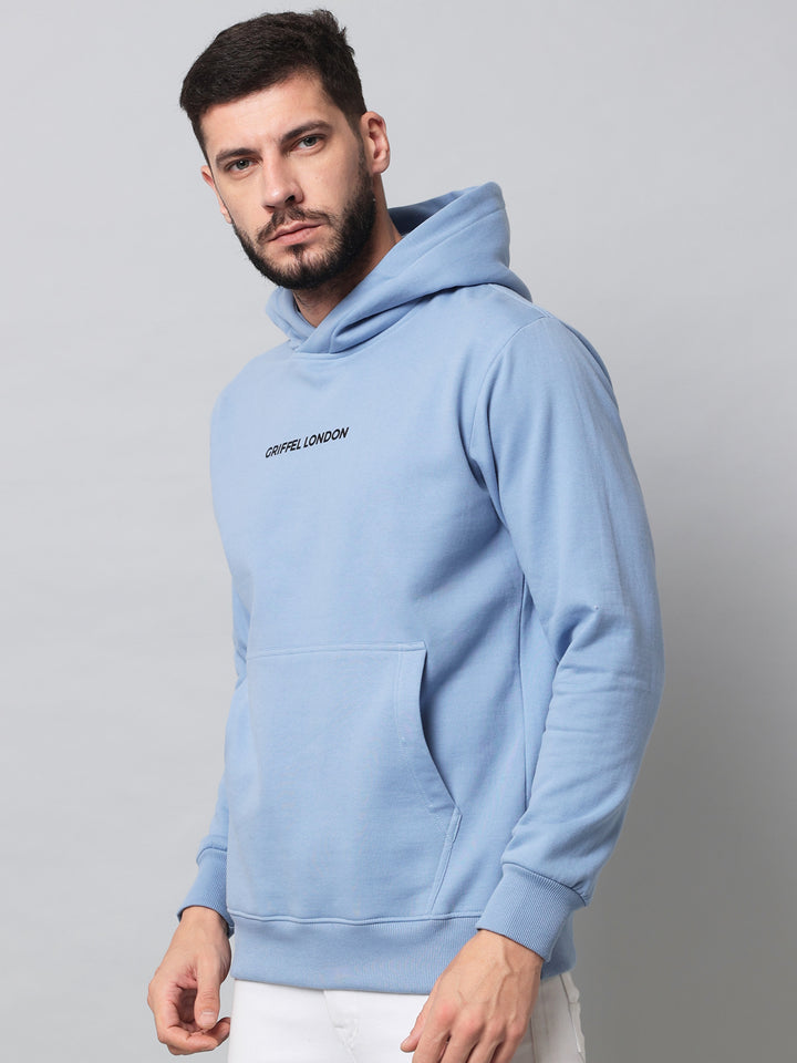 Griffel London Print Regular Fit Hoodie