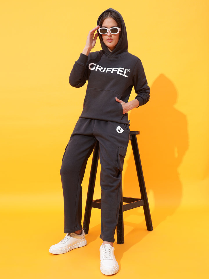 Registered Logo Print Oversized Tracksuit