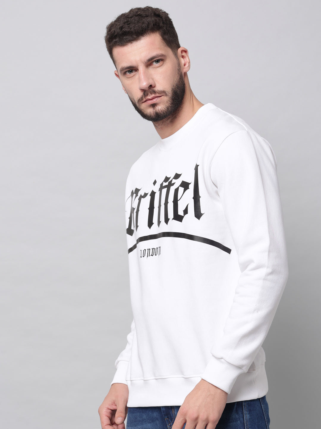 Griffel Print Regular Fit Sweatshirt