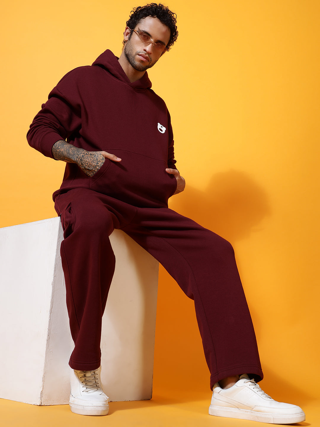 LOGO Printed Oversized Tracksuit