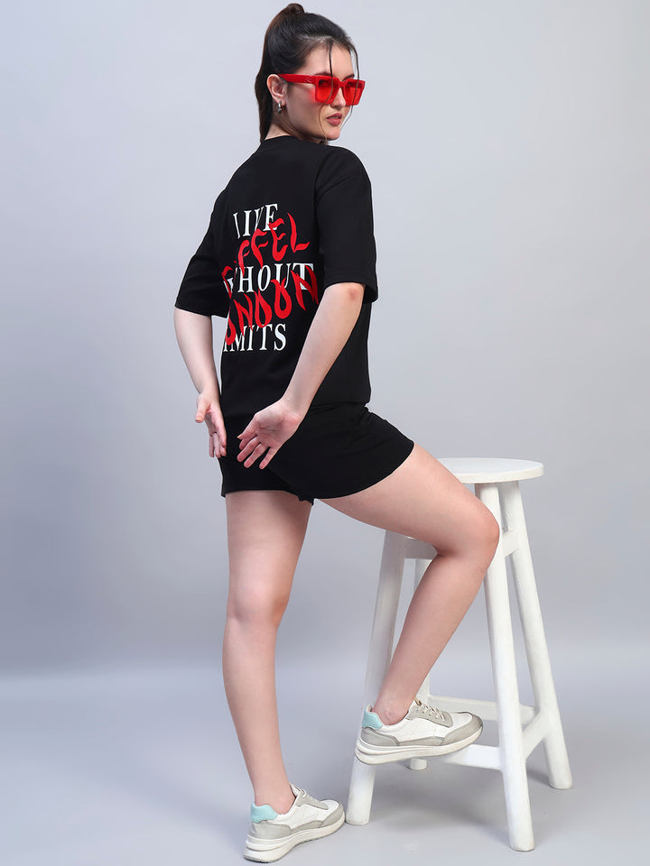 LIVE WITHOUT LIMITS OVERSIZED CO-ORD SET