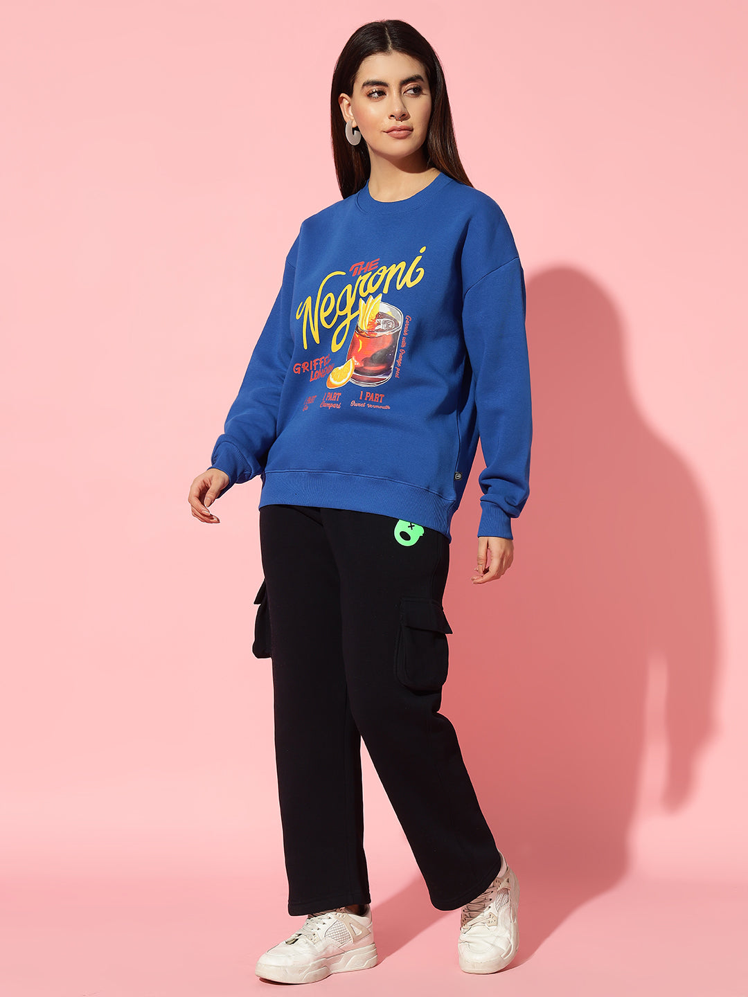 Negroni Royal Oversized Round Neck Tracksuit