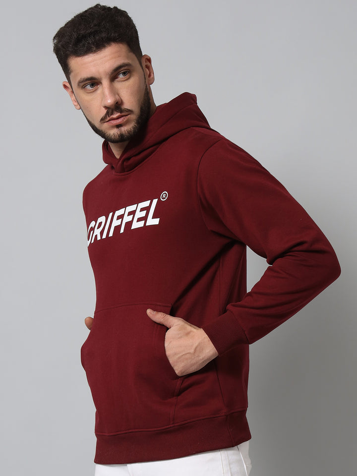 Registered Print Regular Fit Hoodie