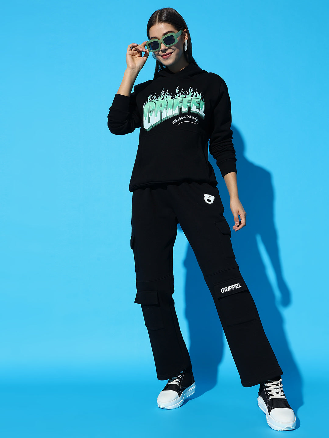 GRIFFEL Regular Hoodie Neck Tracksuit