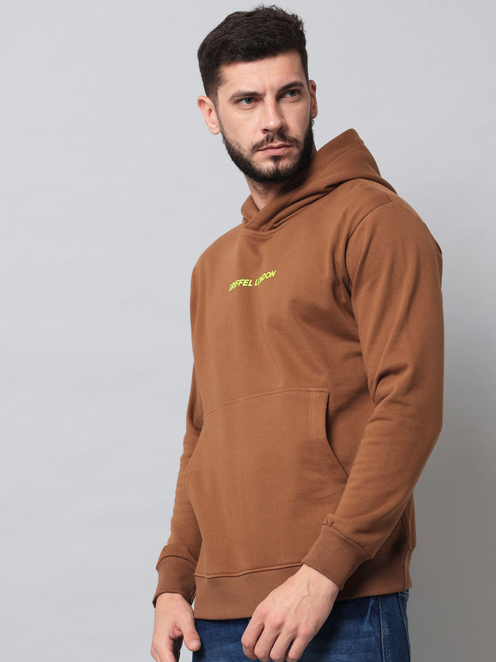 Griffel London Print Regular Fit Hoodie