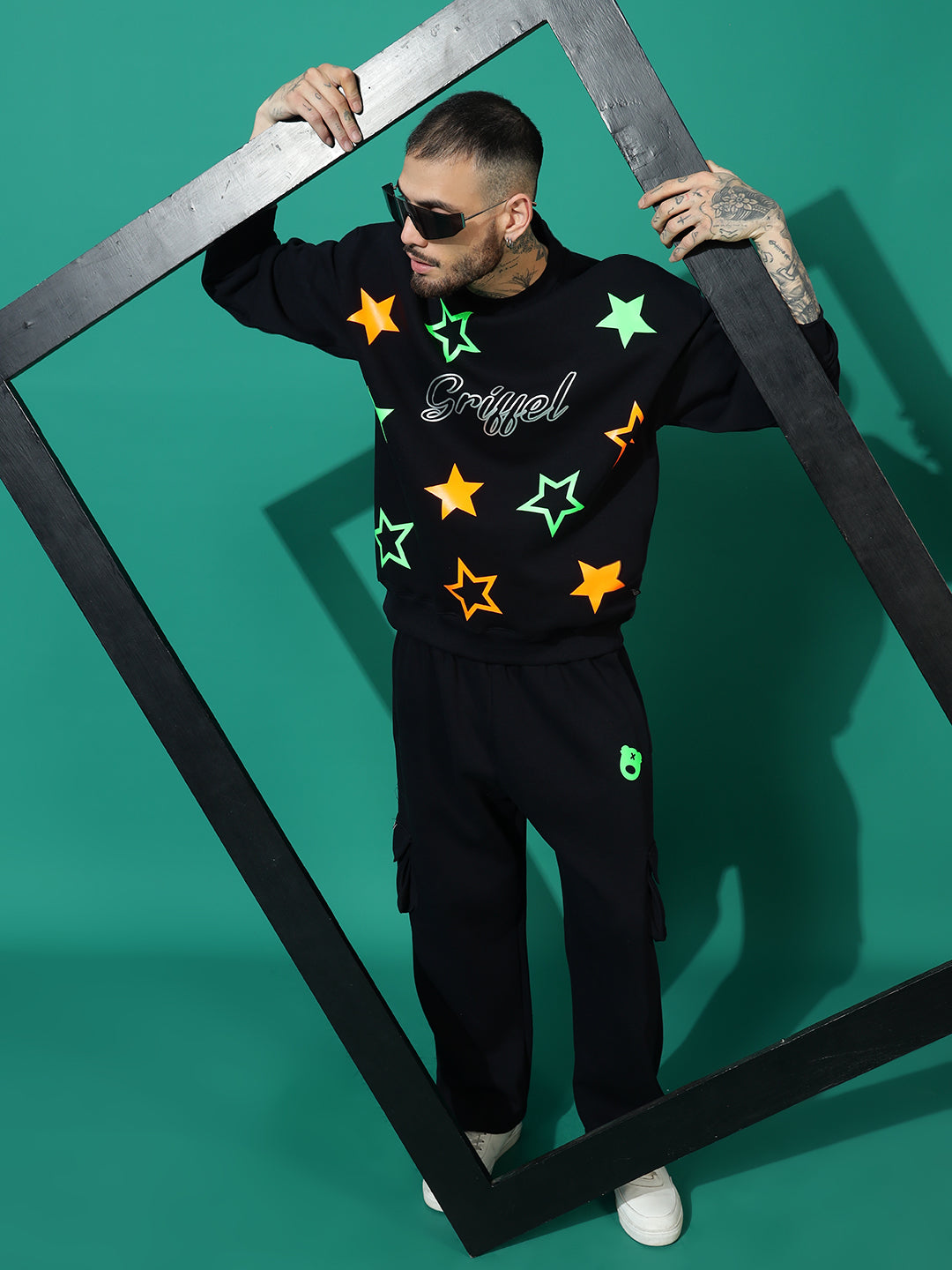 All Over Stars Oversized Tracksuit