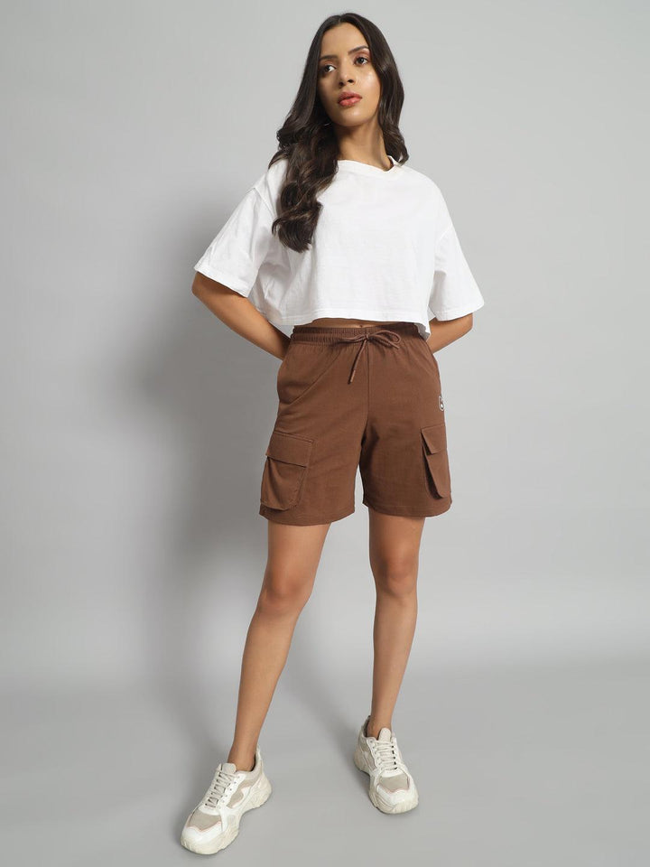 Teddy Pocket Oversized Loose fit Short