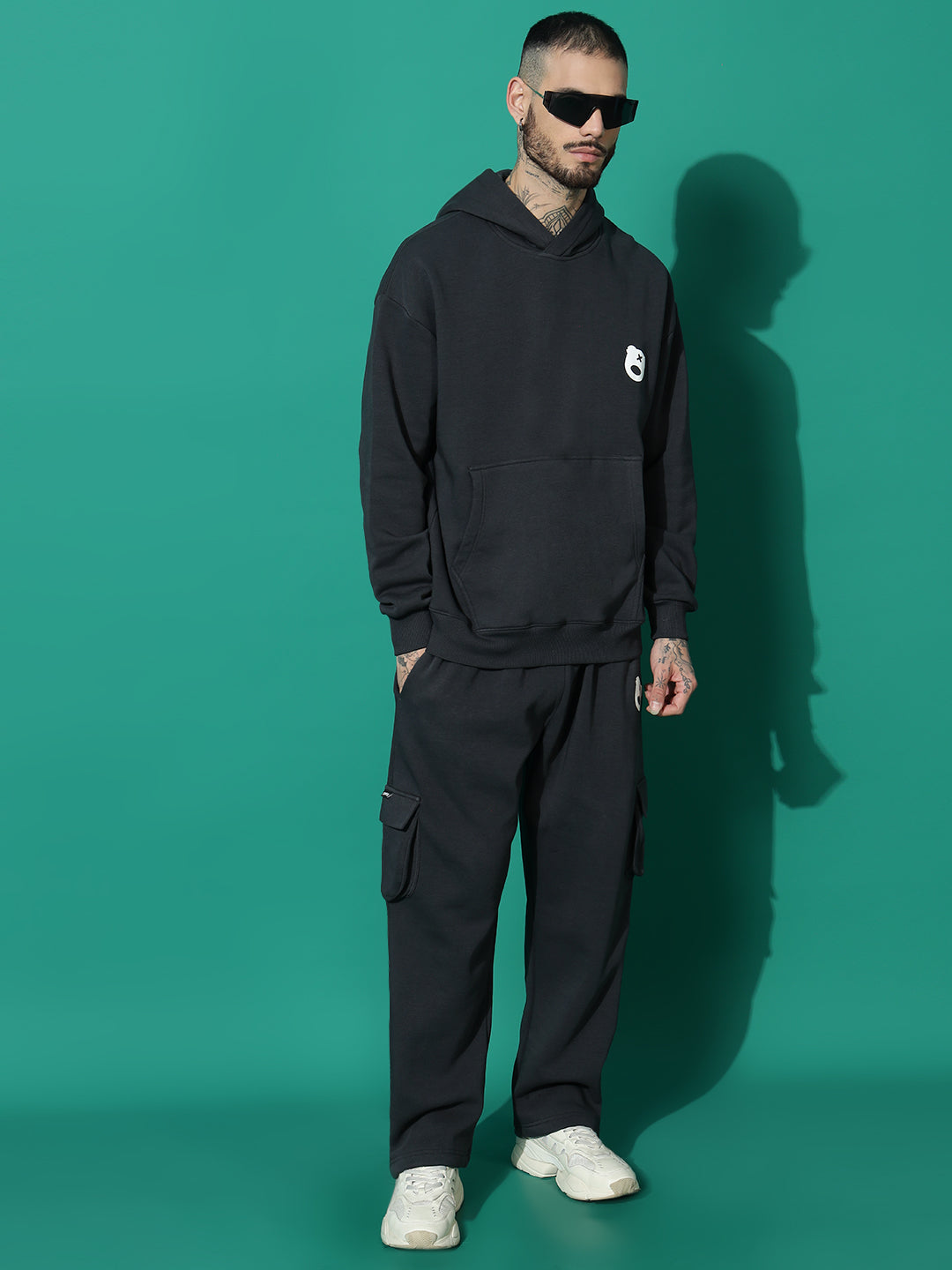 LOGO Printed Oversized Tracksuit