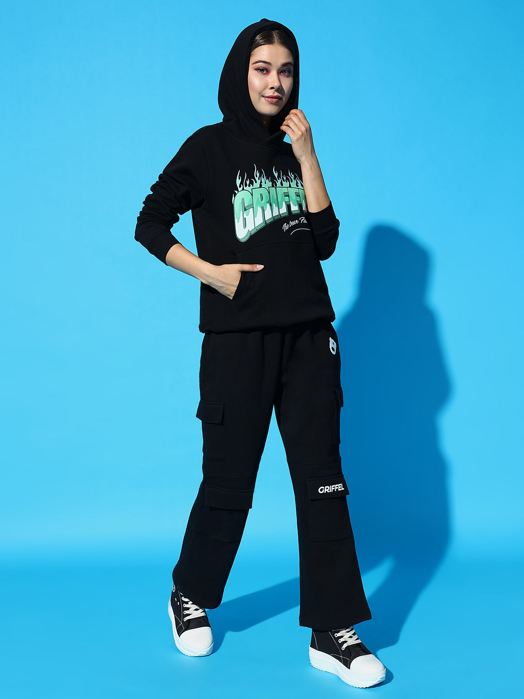 GRIFFEL Regular Hoodie Neck Tracksuit